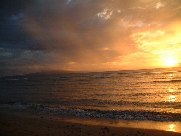 Maui sunset  Halama Street